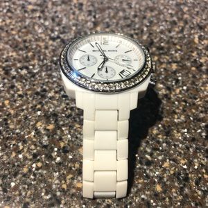 Michael Kors White Ceramic Watch
